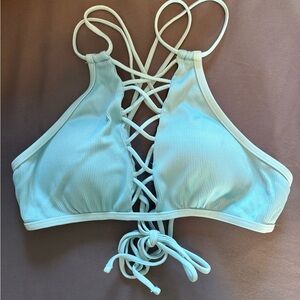 Stylish Blue Bikini Top